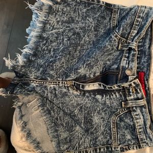 jean shorts